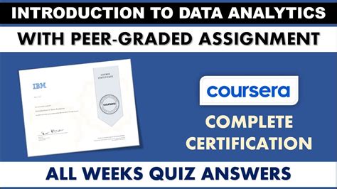 This course is a part of <b>IBM</b> <b>Data</b> Analytics with Excel and <b>R</b>, a 8-course Specialization series from <b>Coursera</b>. . Data analysis with r ibm coursera answers